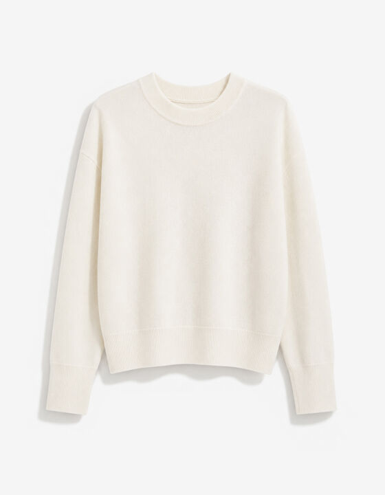 ROUND-NECK CASHMERE SWEATER