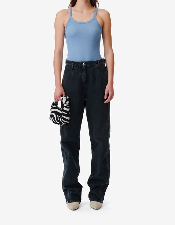 STRAIGHT FIT JEANS