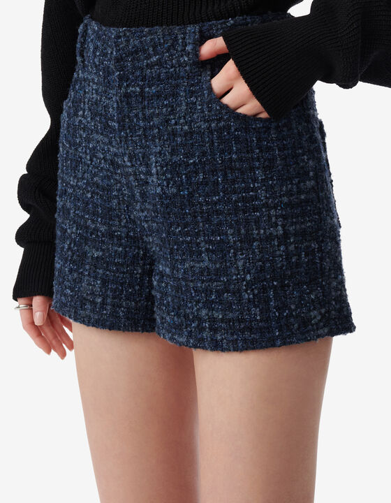 SHORT EN TWEED