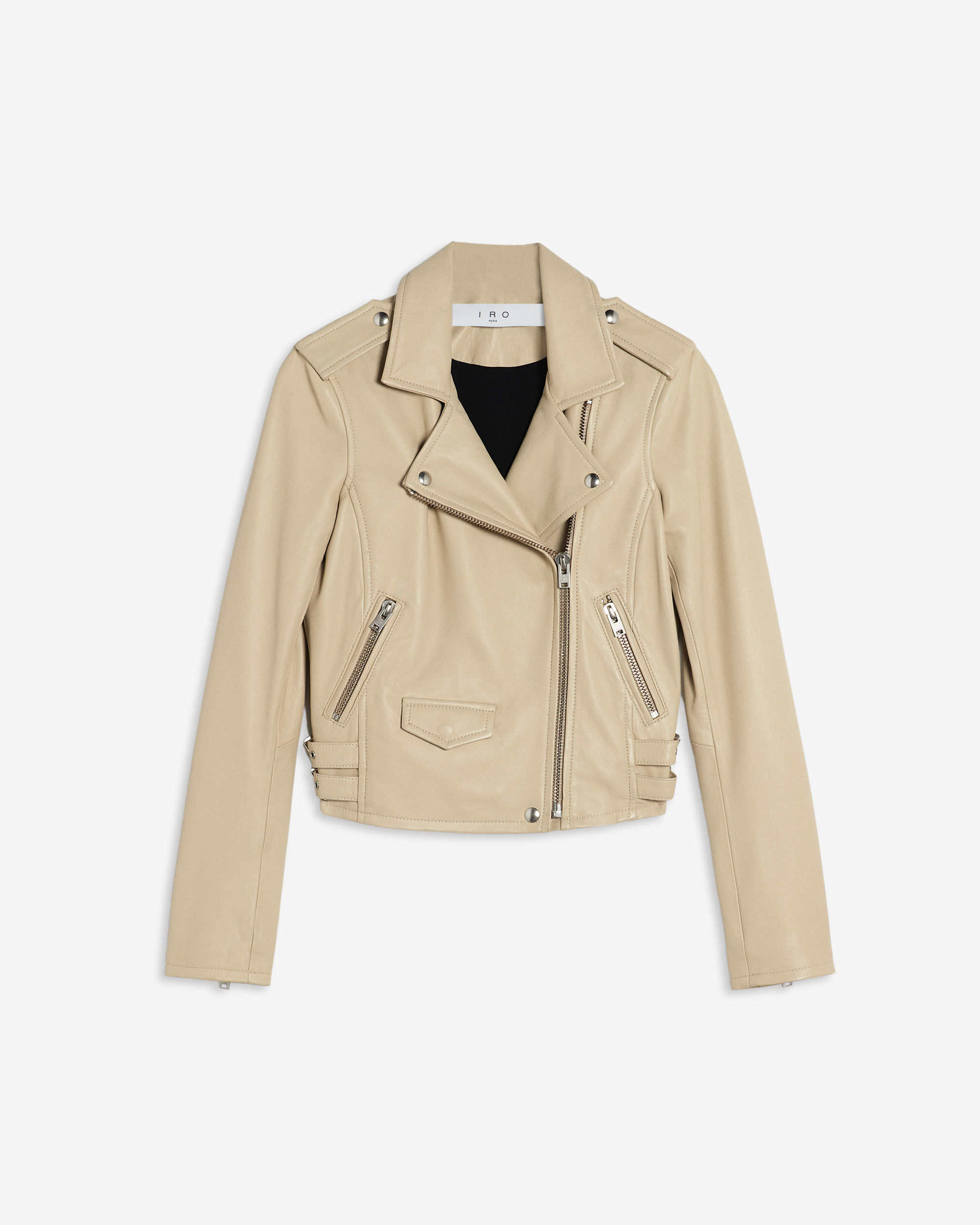 Femme Vêtements Iro Femme Manteaux & Vestes Iro Femme Cuirs Iro Femme Vestes en cuir Iro Femme Veste en cuir IRO 36 S, T1 Vestes en cuir Iro Femme noir 