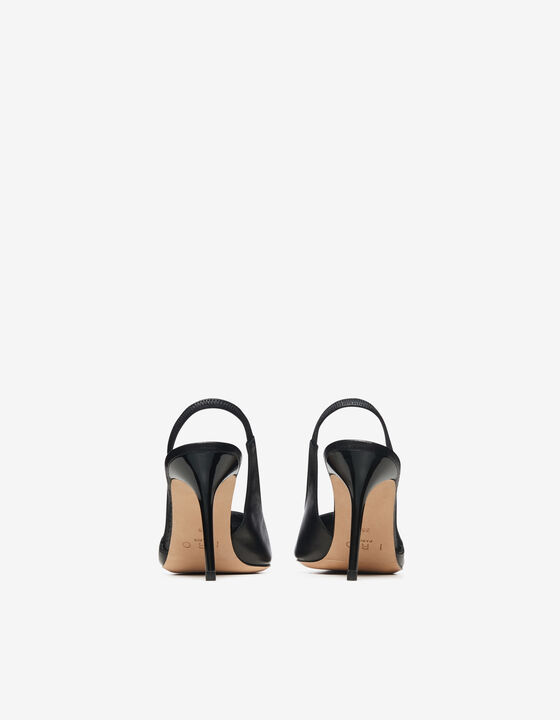 LEATHER SLINGBACKS