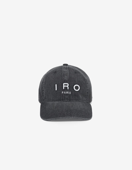 EMBROIDERED DENIM CAP