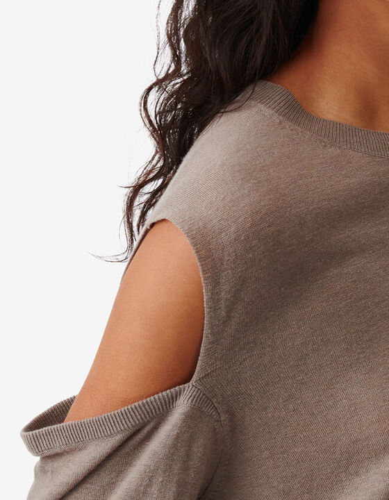 OVERSIZED CUT-OUT SWEATER