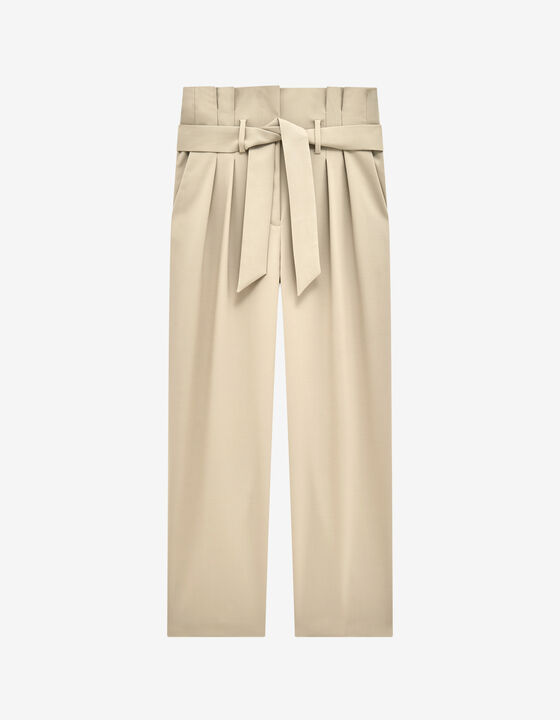 BELTED PANTS