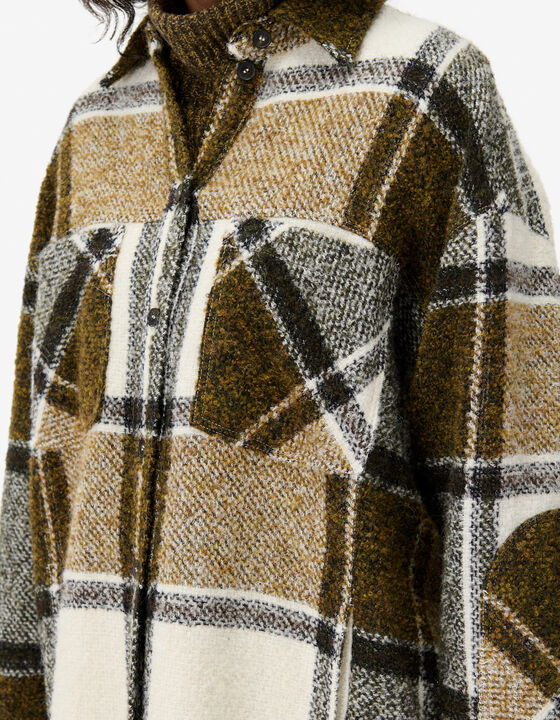 PLAID OVERSHIRT