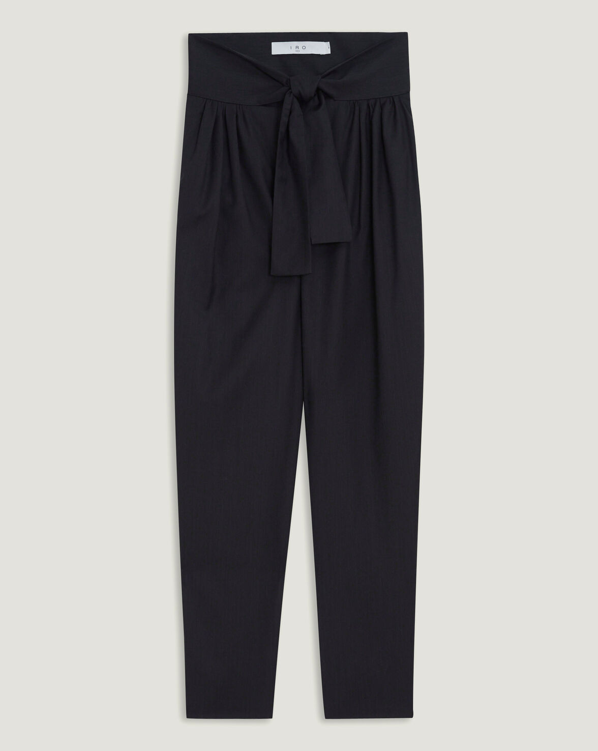 BEYER PLEATED PAPERBAG PANTS image number null