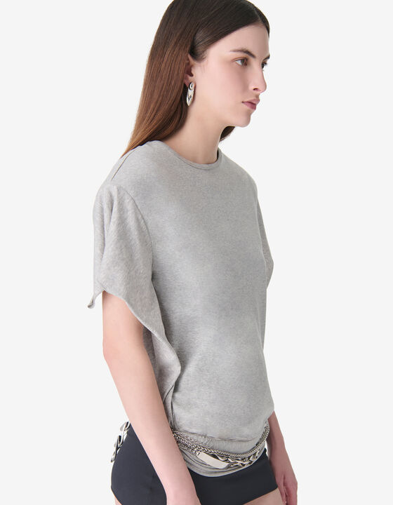 RUFFLE T-SHIRT