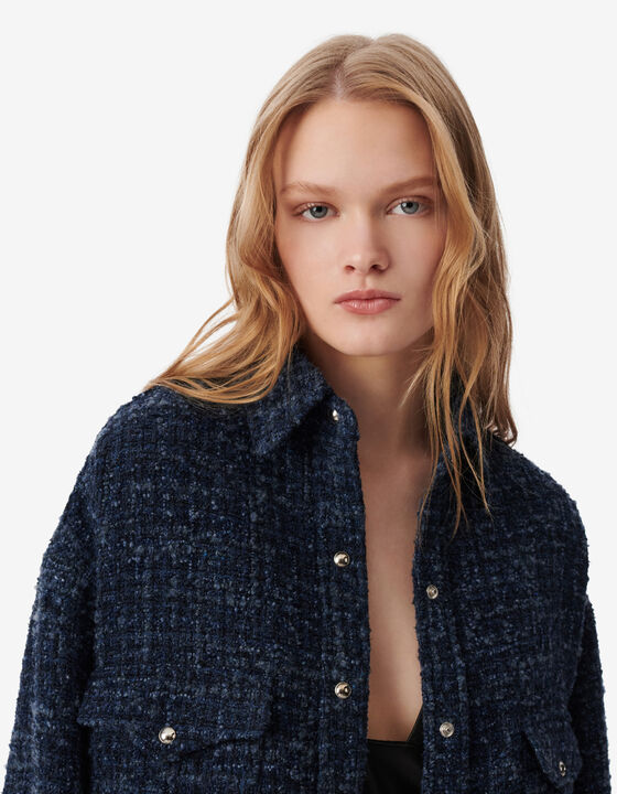 TWEED OVERSHIRT