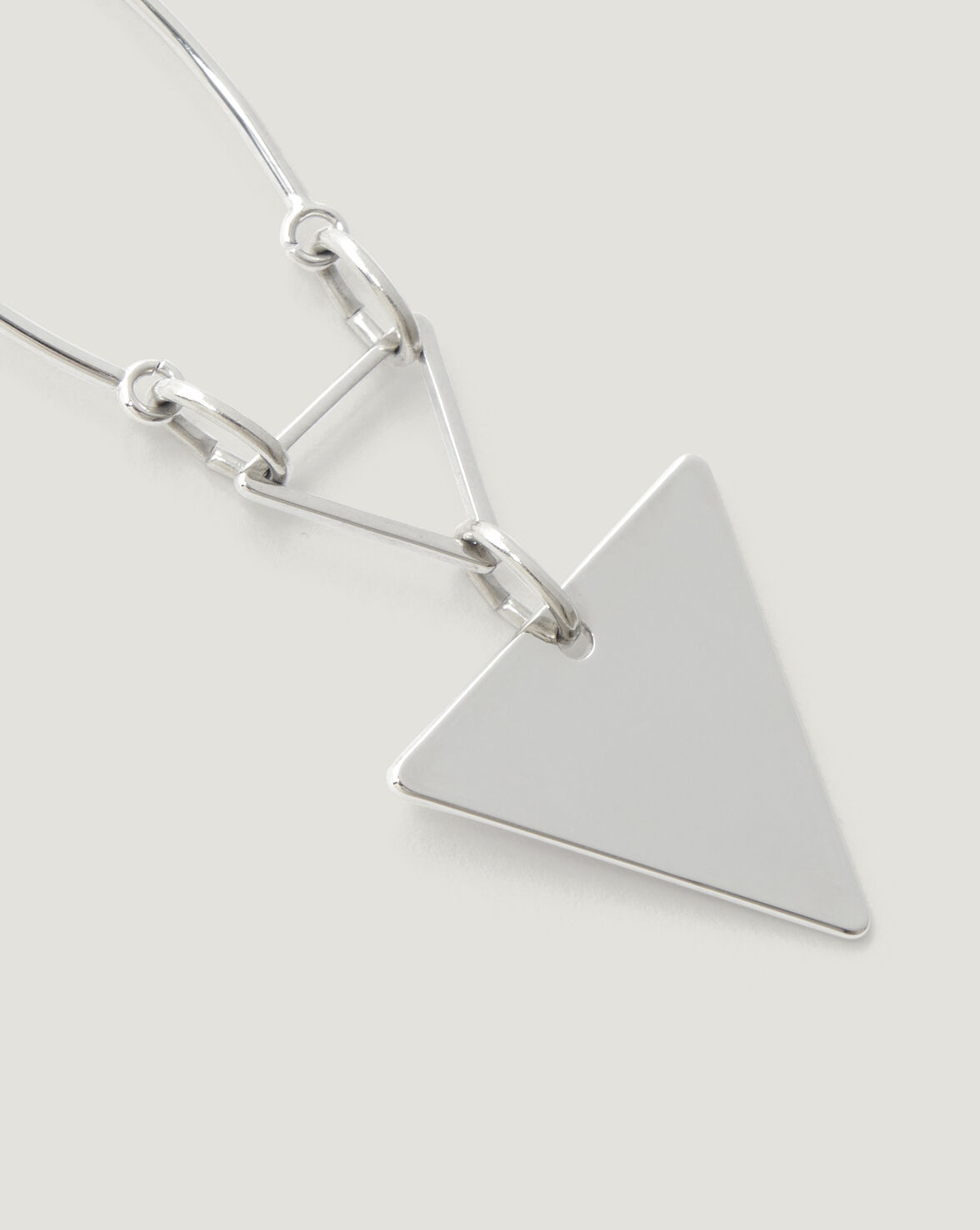 CORALLI TRIANGLE HOOP EARINGS image number null
