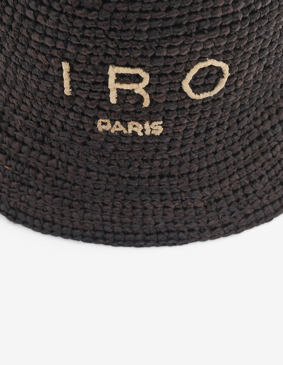 RAFFIA BUCKET HAT
