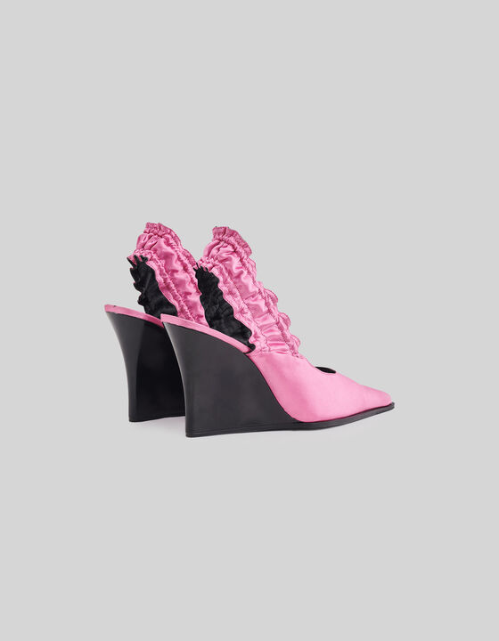 SMOCK SLINGBACKS