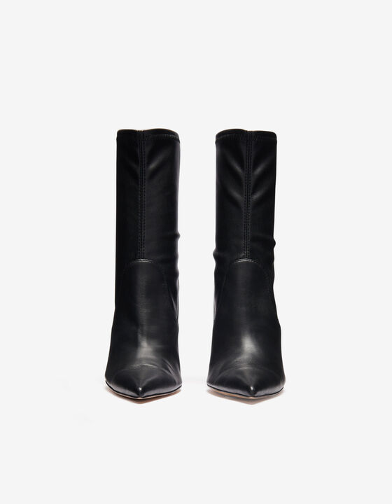 ASPER LEATHER ANKLE BOOTS