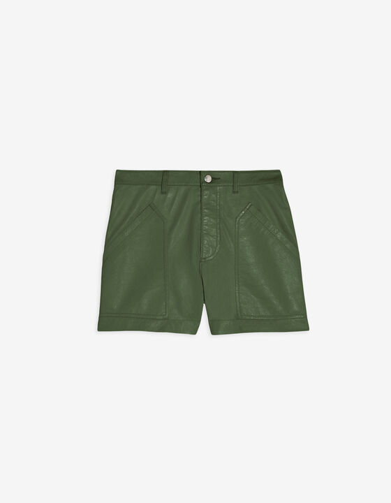 MOLLER LEATHER SHORTS