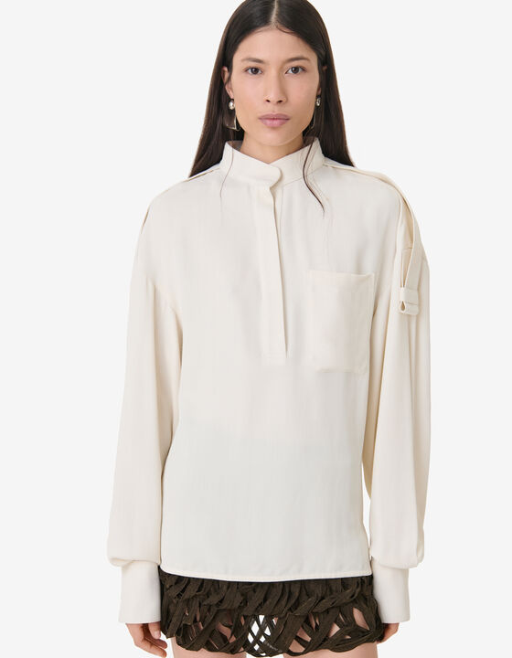 MAO COLLAR SHIRT