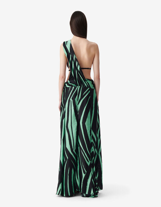 ROBE LONGUE ASYM&Eacute;TRIQUE