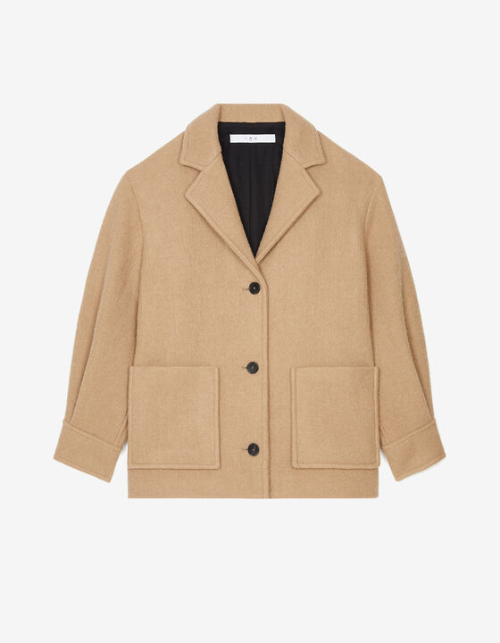 OVERSIZED SHORT COAT