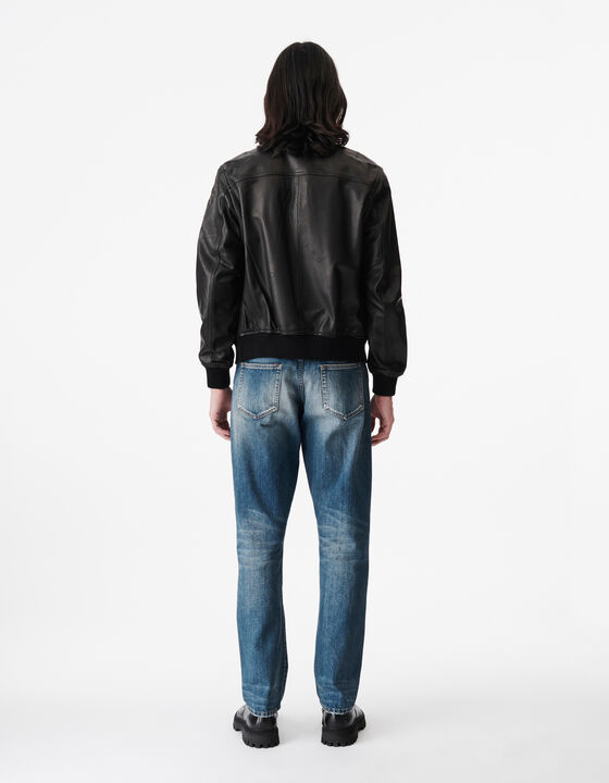 PERFORATED LEATHER JACKET