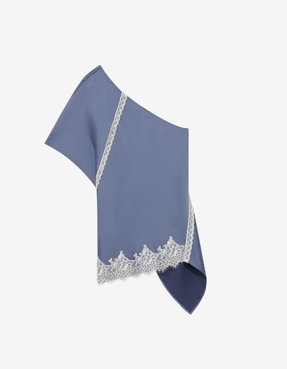 TOP ASYM&Eacute;TRIQUE SATIN&Eacute;