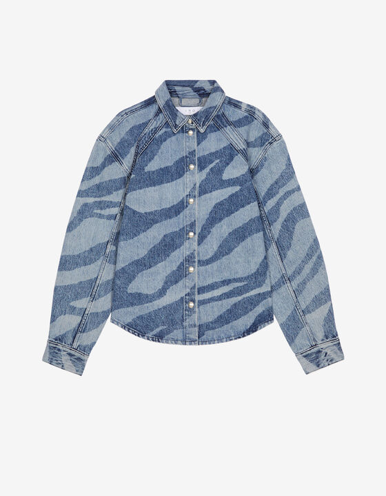 CHEMISE MOTIF Z&Egrave;BRE CAIRO