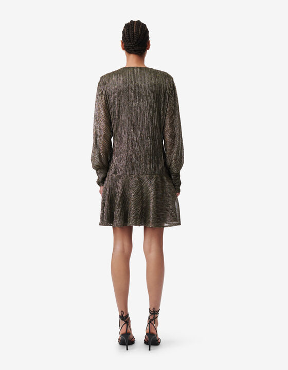 LUREX MINI DRESS