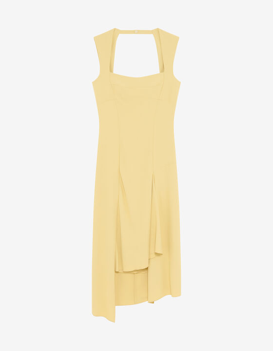 ASYMMETRICAL MIDI DRESS