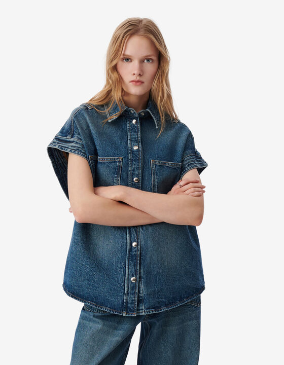 DENIM OVERSHIRT