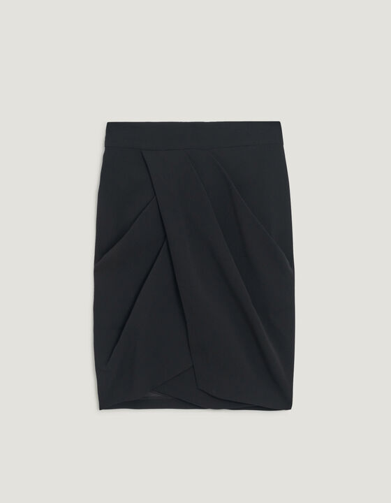 NEHUDA TULIP HEM HIGH WAIST MINI SKIRT