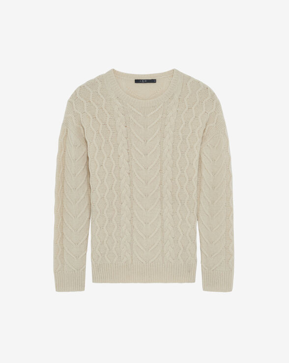 KARIO CABLE KNIT SWEATER