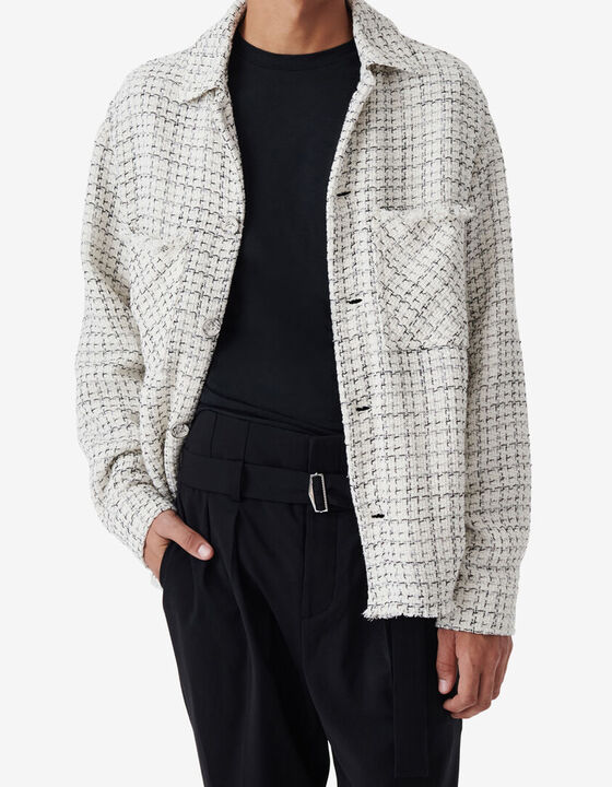 SURCHEMISE EN TWEED