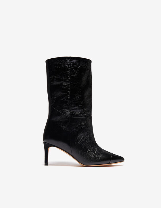 TREBY PATENT LEATHER BOOTS