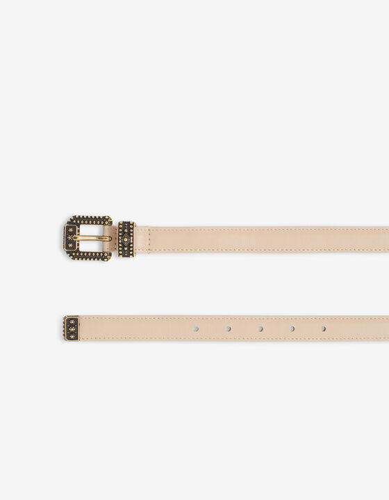 LEATHER BUCKLE BELT