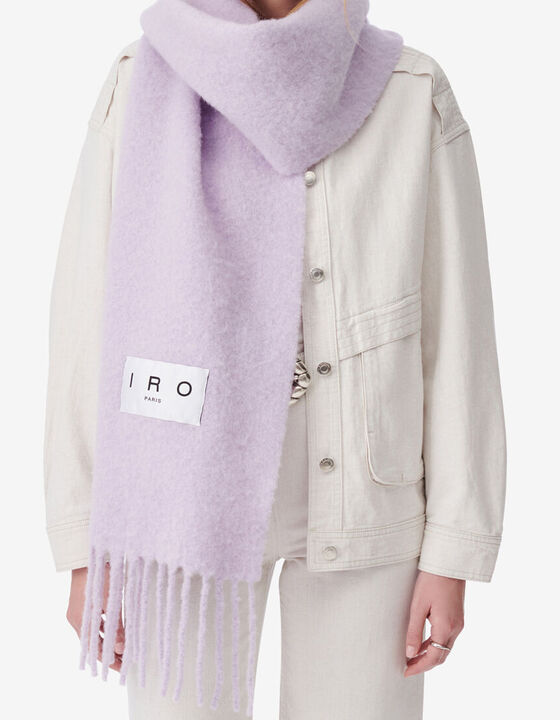 FRINGED SCARF