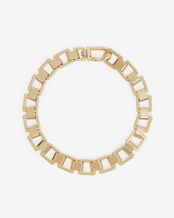 SQUARE GOLD CHAIN NECKLACE