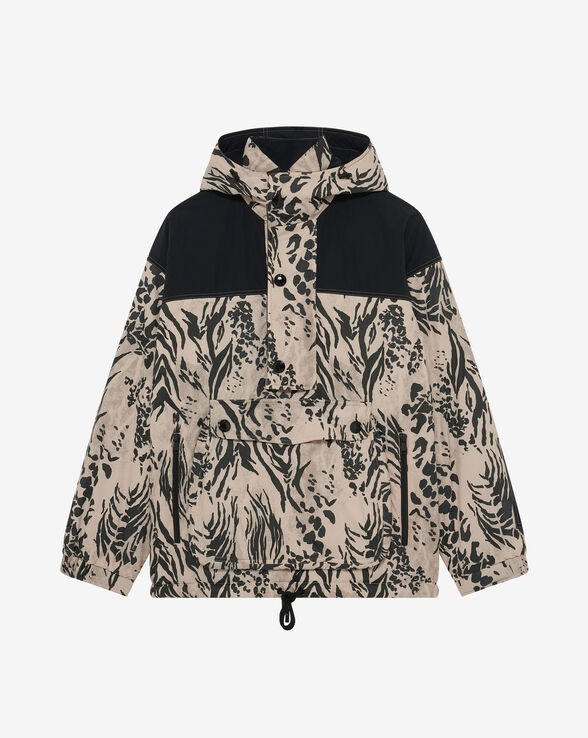 ZEBRA PRINT ANORAK