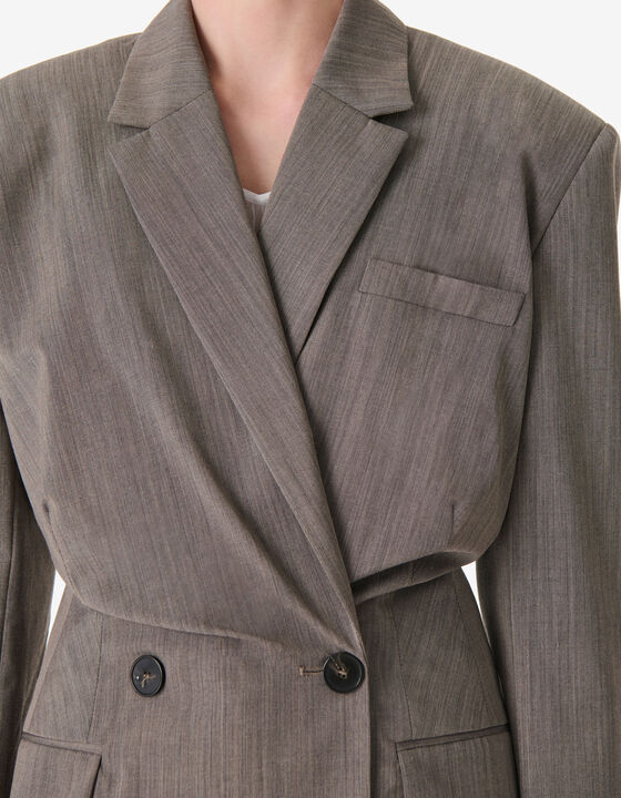 FITTED TAILORED JACKET