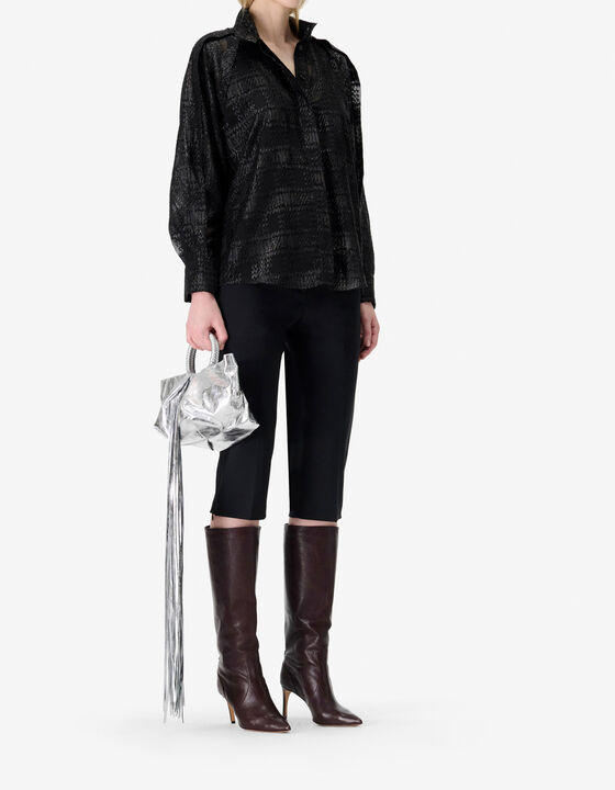 HIGH COLLAR SHIRT