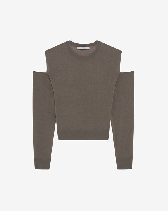 PULL OVERSIZE À DÉCOUPES HASTIN