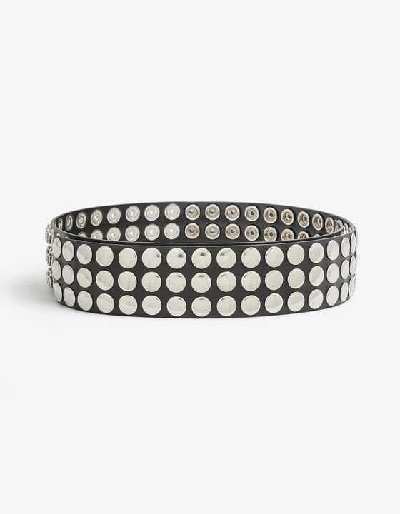 WIDE BELT WITH SNAPS