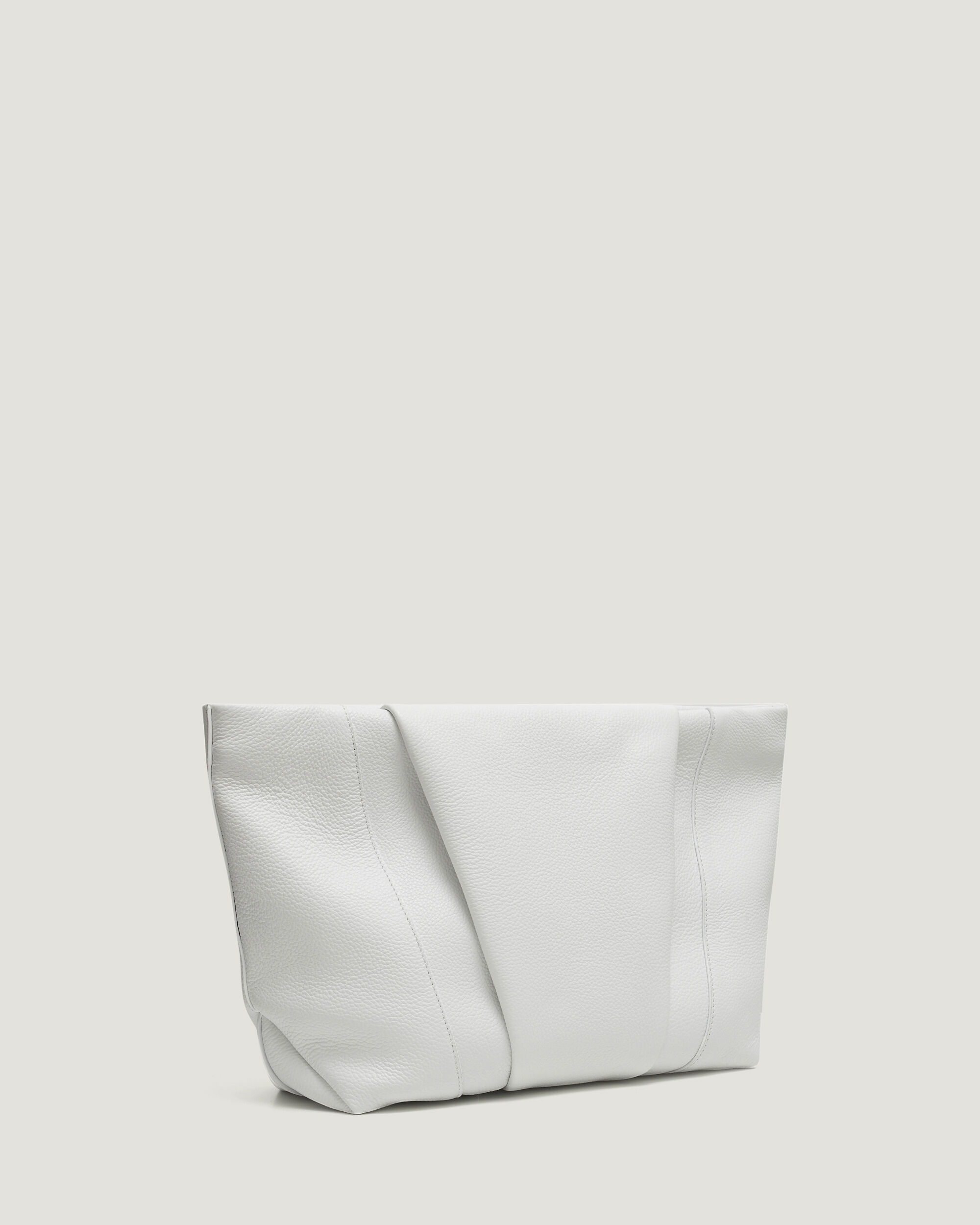 oversized leather clutch