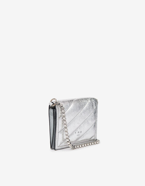 LEATHER WALLET WITH CHAIN