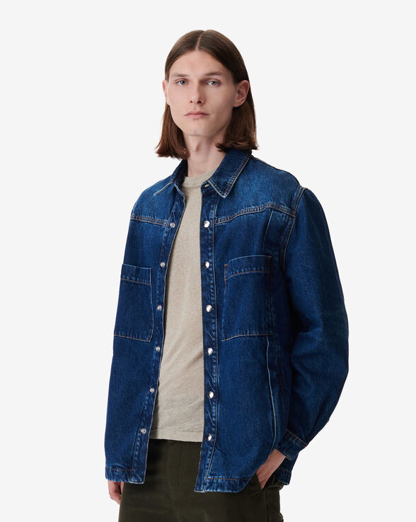 KOSSE DENIM OVERSHIRT