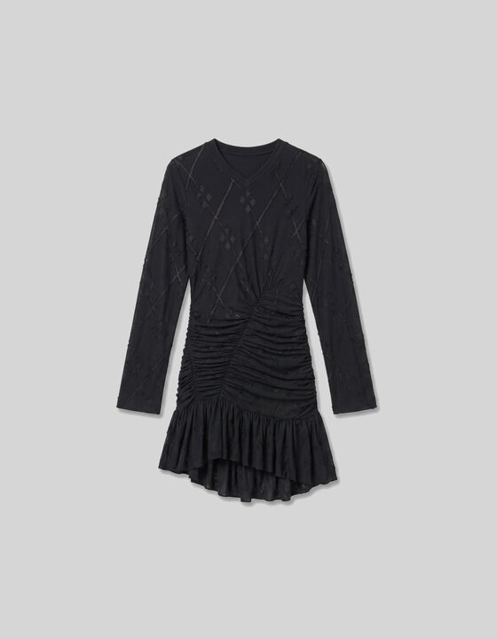 ROBE JACQUARD ASYM&Eacute;TRIQUE