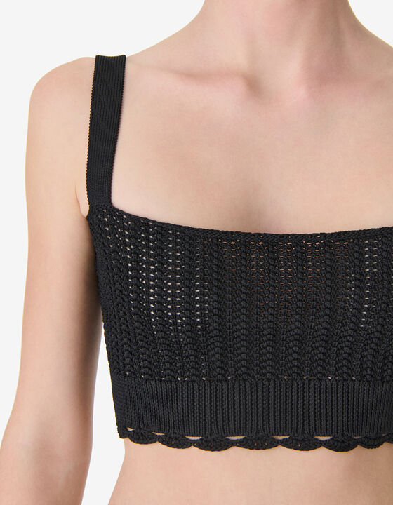 KNIT BRALETTE