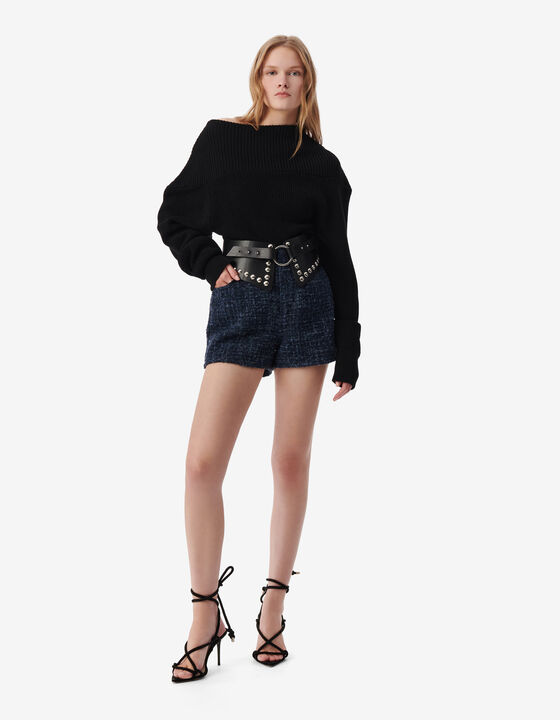 SHORT EN TWEED