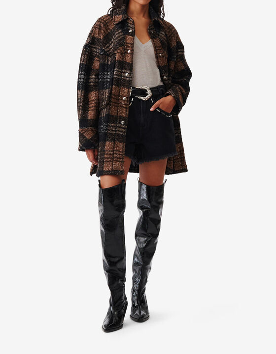 SURCHEMISE &Agrave; CARREAUX