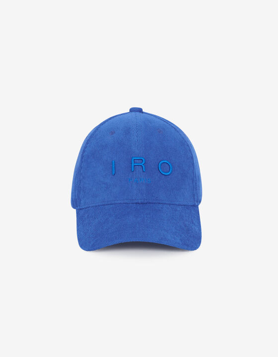 CORDUROY EMBROIDERED CAP