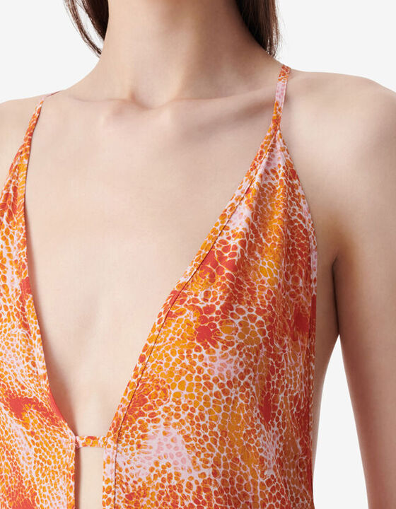 ROBE LONGUE &Agrave; IMPRIM&Eacute;