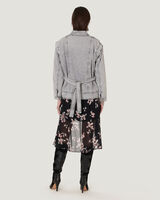 DITRE WASHED DENIM KIMONO JACKET  image number null