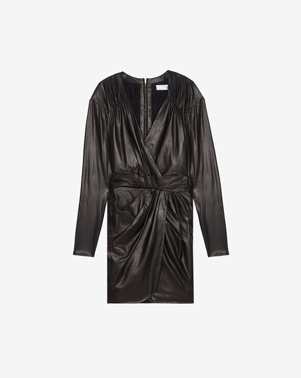 ROBE AJUSTÉE EN CUIR BELINA