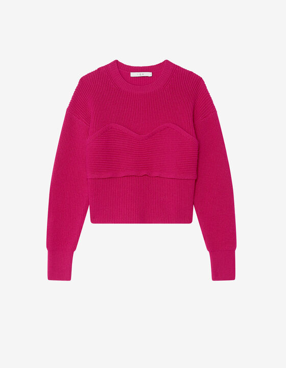 OVERSIZED ROUND-NECK SWEATER